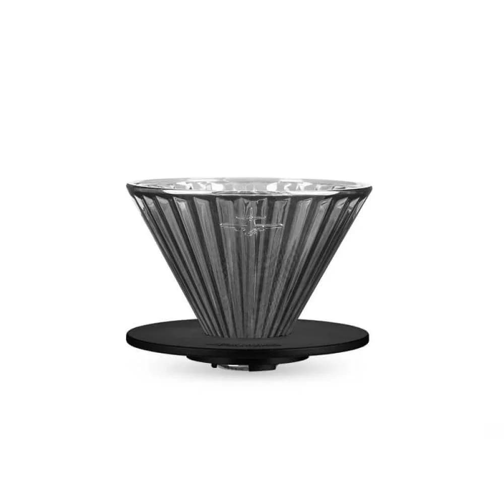 قطّارة قهوة زجاجية رمادية - Glass Dripper Grey 